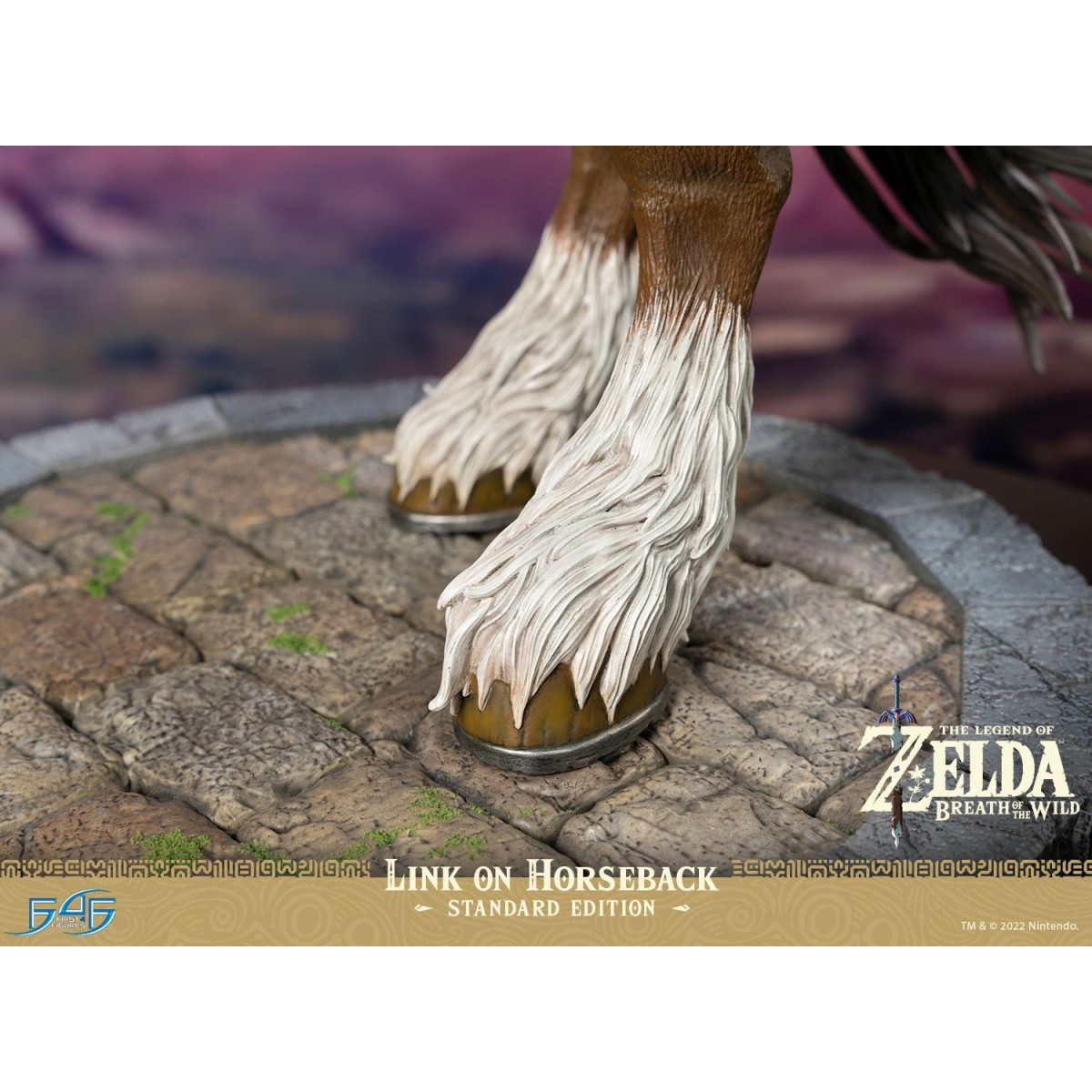 Primeras 4 figuras - Zelda - The Legend of Zelda: Breath of The Wild - Link a caballo (Edición estándar)
