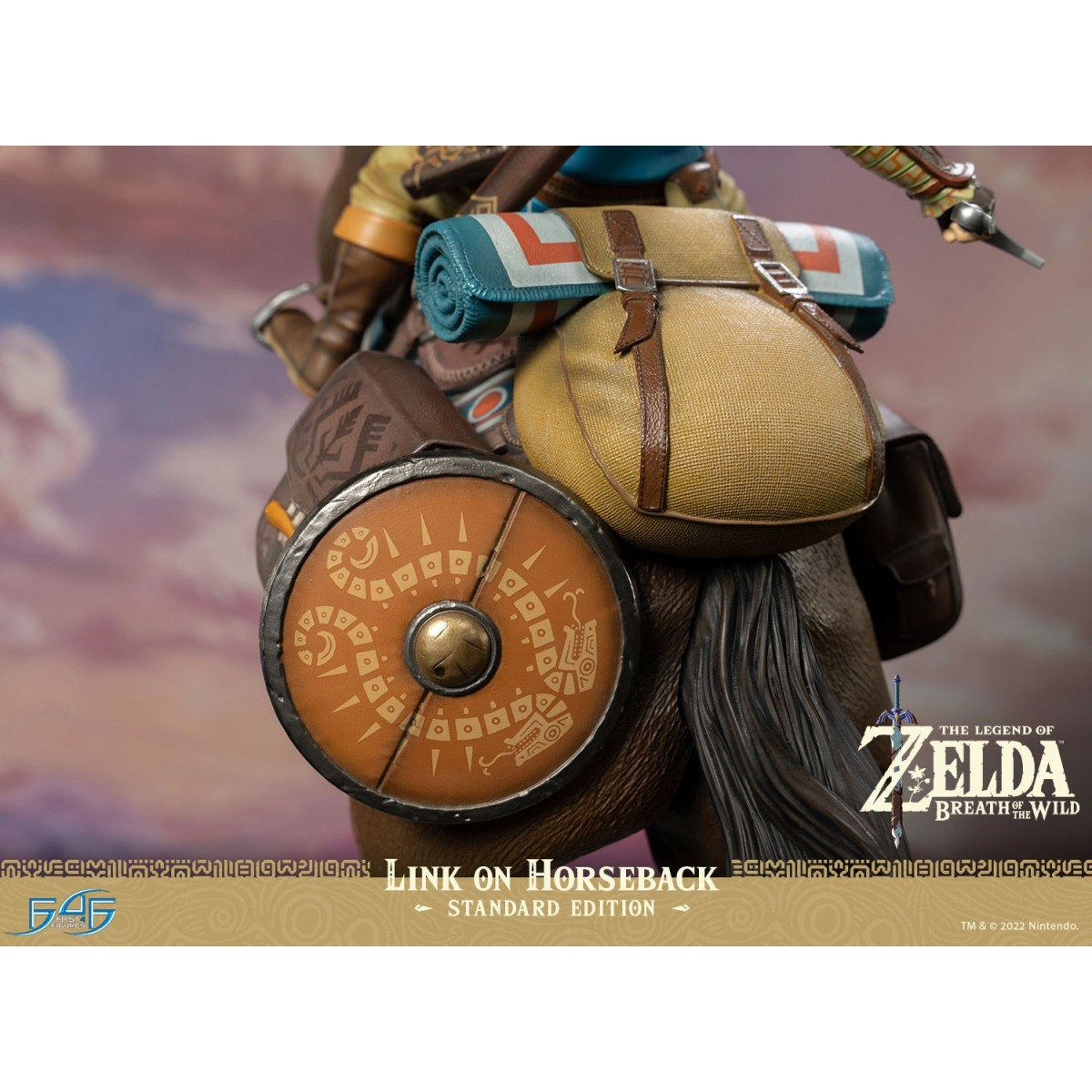 Primeras 4 figuras - Zelda - The Legend of Zelda: Breath of The Wild - Link a caballo (Edición estándar)