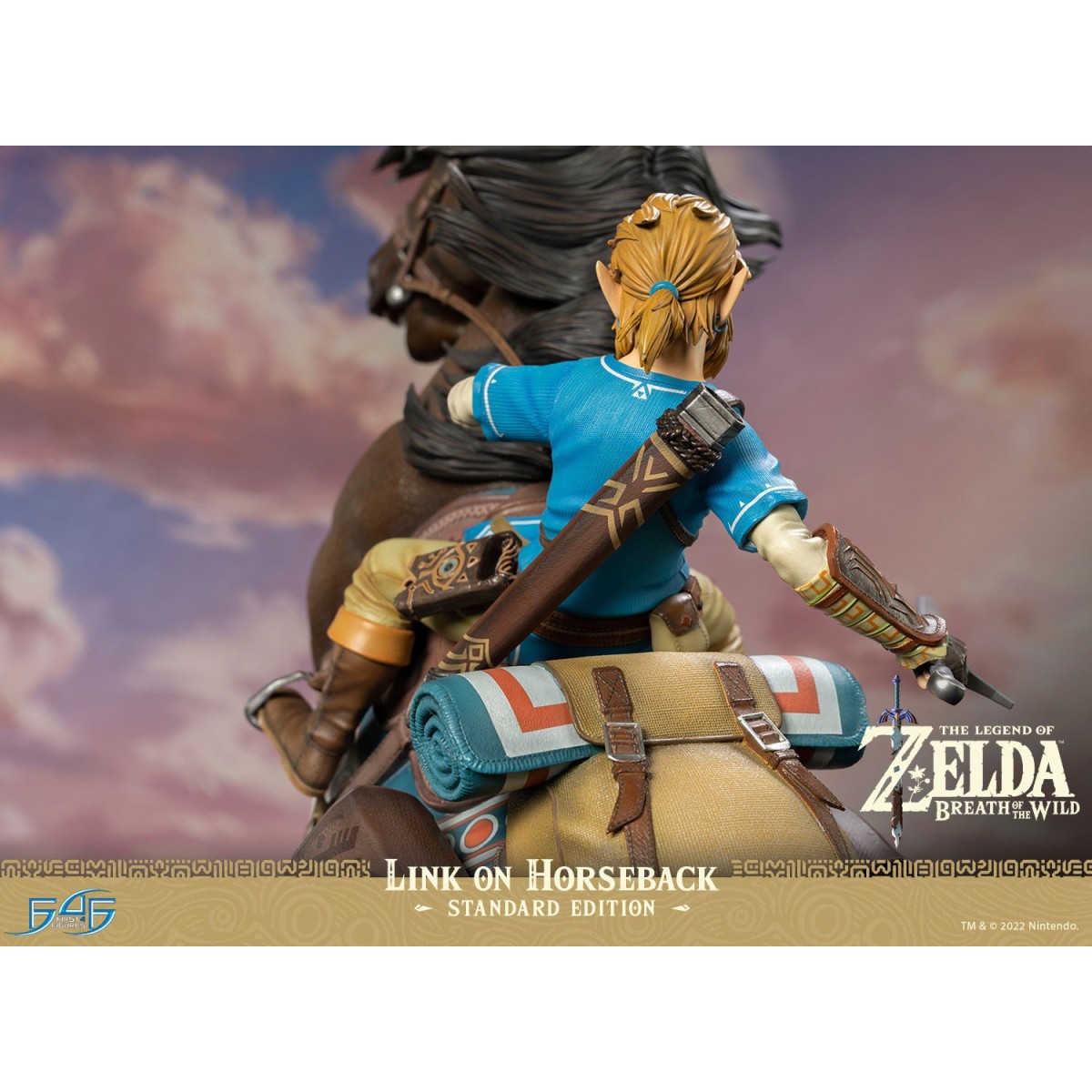 Primeras 4 figuras - Zelda - The Legend of Zelda: Breath of The Wild - Link a caballo (Edición estándar)
