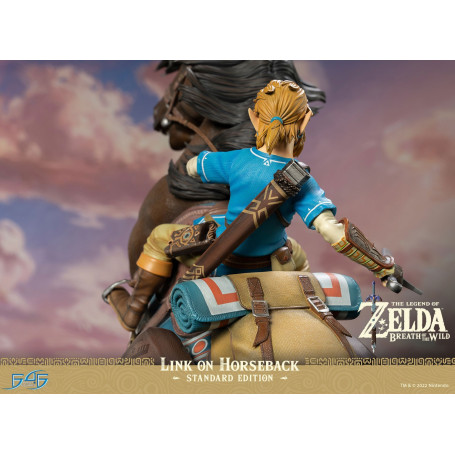 Primeras 4 figuras - Zelda - The Legend of Zelda: Breath of The Wild - Link a caballo (Edición estándar)