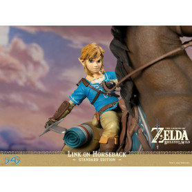 Primeras 4 figuras - Zelda - The Legend of Zelda: Breath of The Wild - Link a caballo (Edición estándar)