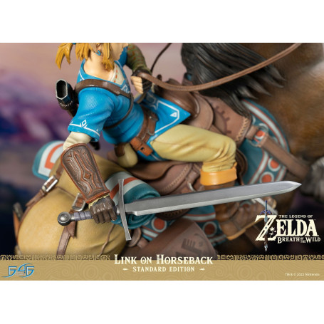 Primeras 4 figuras - Zelda - The Legend of Zelda: Breath of The Wild - Link a caballo (Edición estándar)