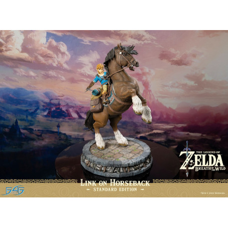 Primeras 4 figuras - Zelda - The Legend of Zelda: Breath of The Wild - Link a caballo (Edición estándar)