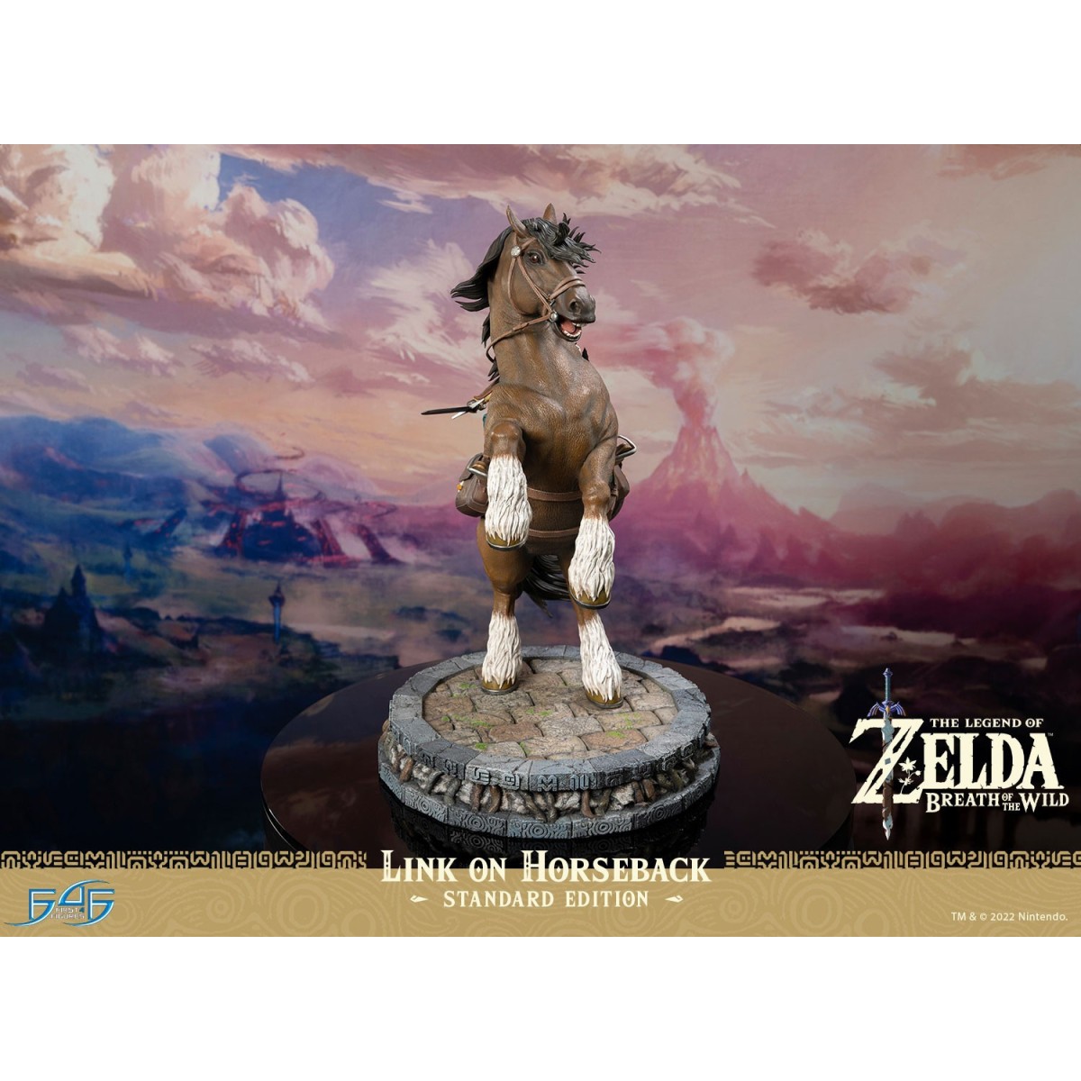 Primeras 4 figuras - Zelda - The Legend of Zelda: Breath of The Wild - Link a caballo (Edición estándar)