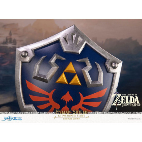 First 4 Figures - Zelda - Hylian Shield Standard Edition - Breath of the Wild Estatua de PVC