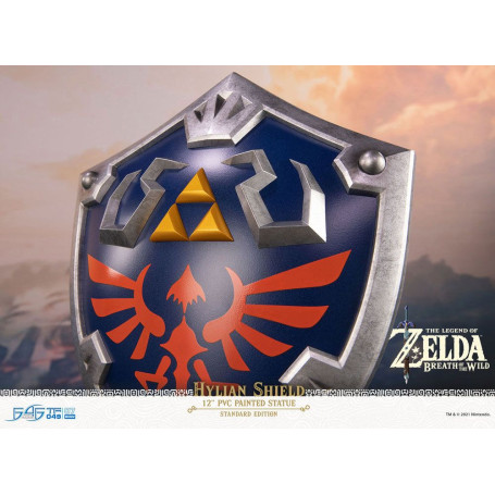 First 4 Figures - Zelda - Hylian Shield Standard Edition - Breath of the Wild Estatua de PVC