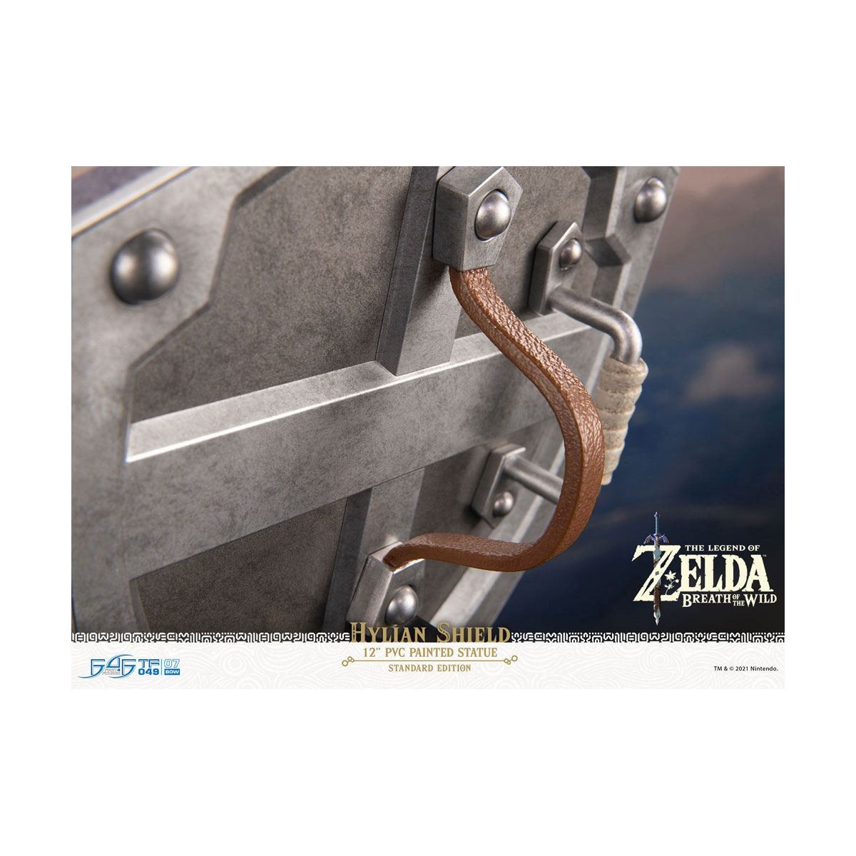 First 4 Figures - Zelda - Hylian Shield Standard Edition - Breath of the Wild Estatua de PVC
