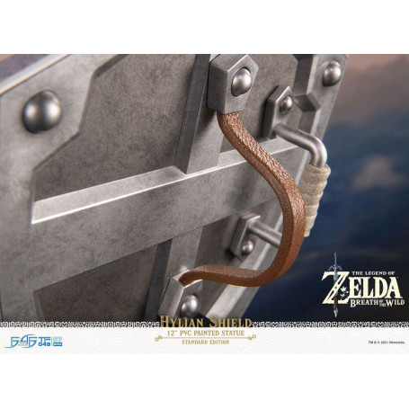 First 4 Figures - Zelda - Hylian Shield Standard Edition - Breath of the Wild Estatua de PVC