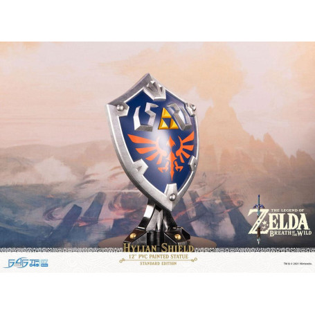 First 4 Figures - Zelda - Hylian Shield Standard Edition - Breath of the Wild Estatua de PVC