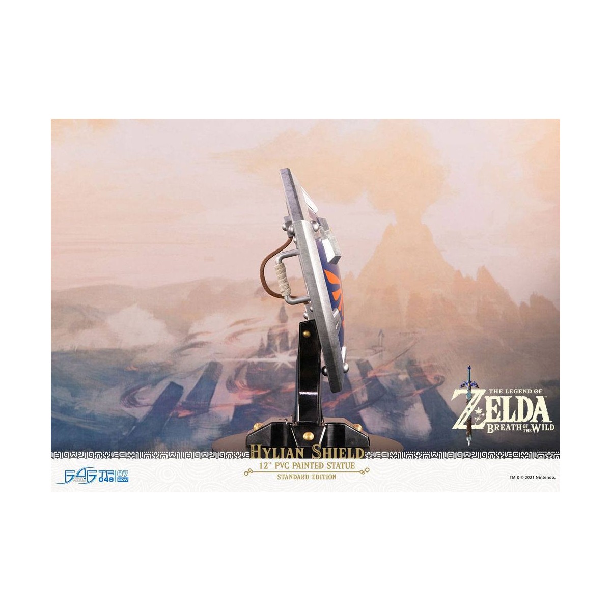 First 4 Figures - Zelda - Hylian Shield Standard Edition - Breath of the Wild Estatua de PVC