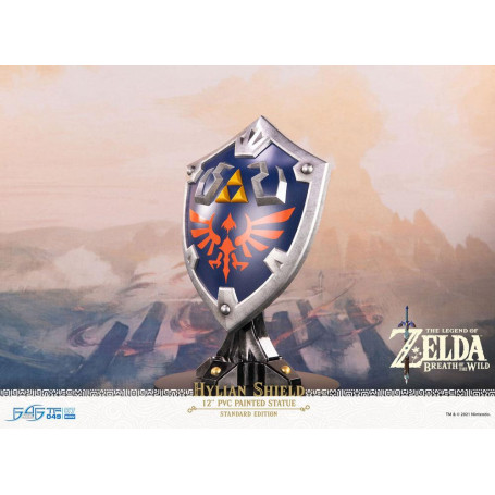First 4 Figures - Zelda - Hylian Shield Standard Edition - Breath of the Wild Estatua de PVC
