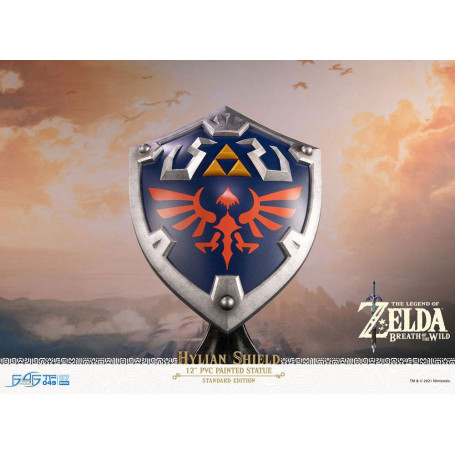 First 4 Figures - Zelda - Hylian Shield Standard Edition - Breath of the Wild Estatua de PVC