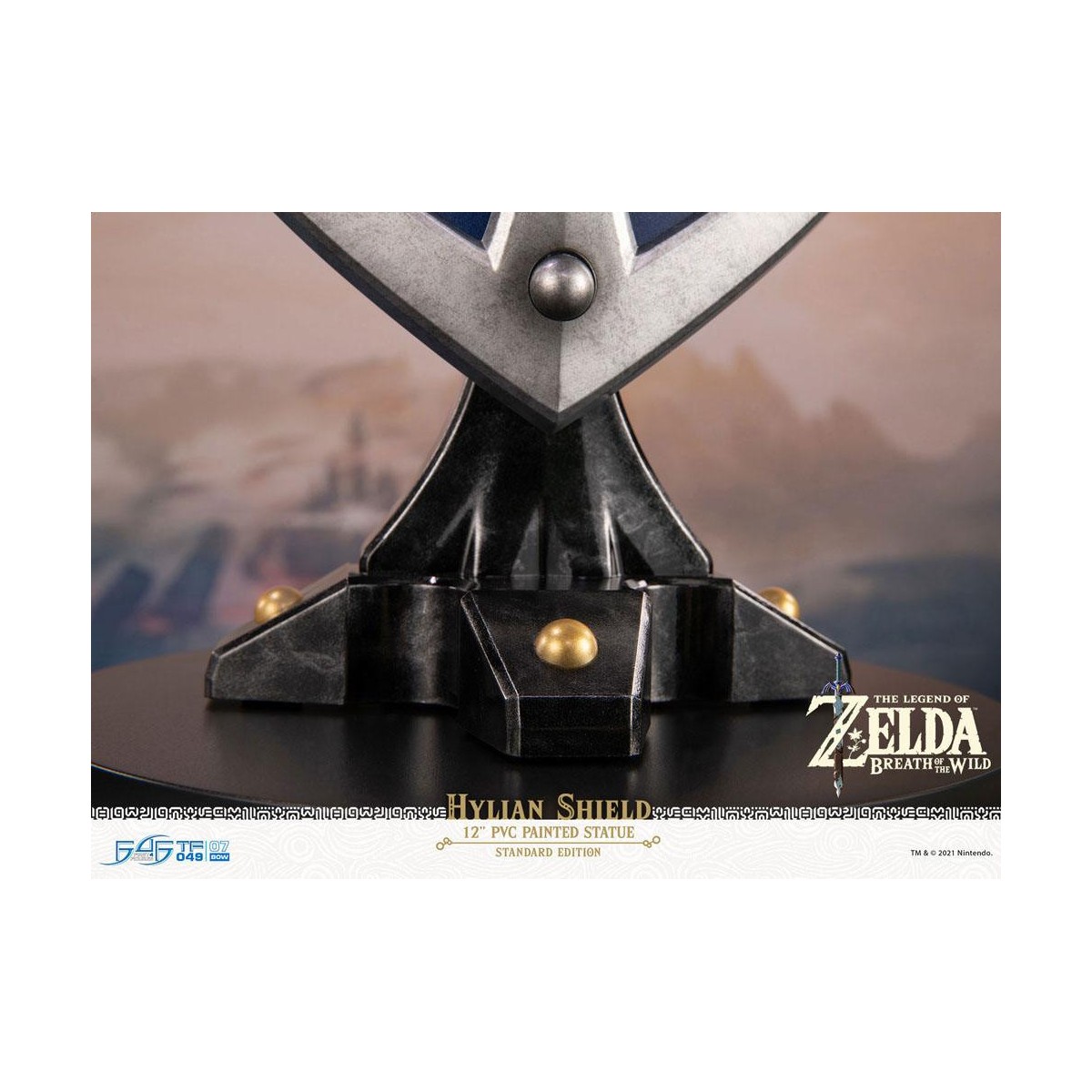 First 4 Figures - Zelda - Hylian Shield Standard Edition - Breath of the Wild Estatua de PVC