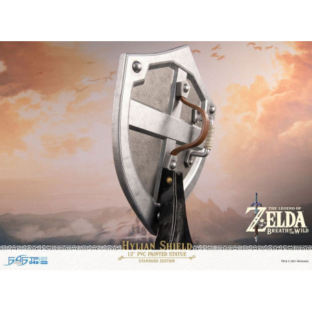 First 4 Figures - Zelda - Hylian Shield Standard Edition - Breath of the Wild Estatua de PVC