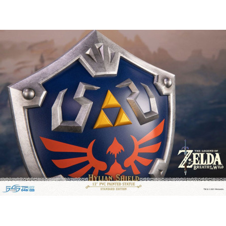 First 4 Figures - Zelda - Hylian Shield Standard Edition - Breath of the Wild Estatua de PVC