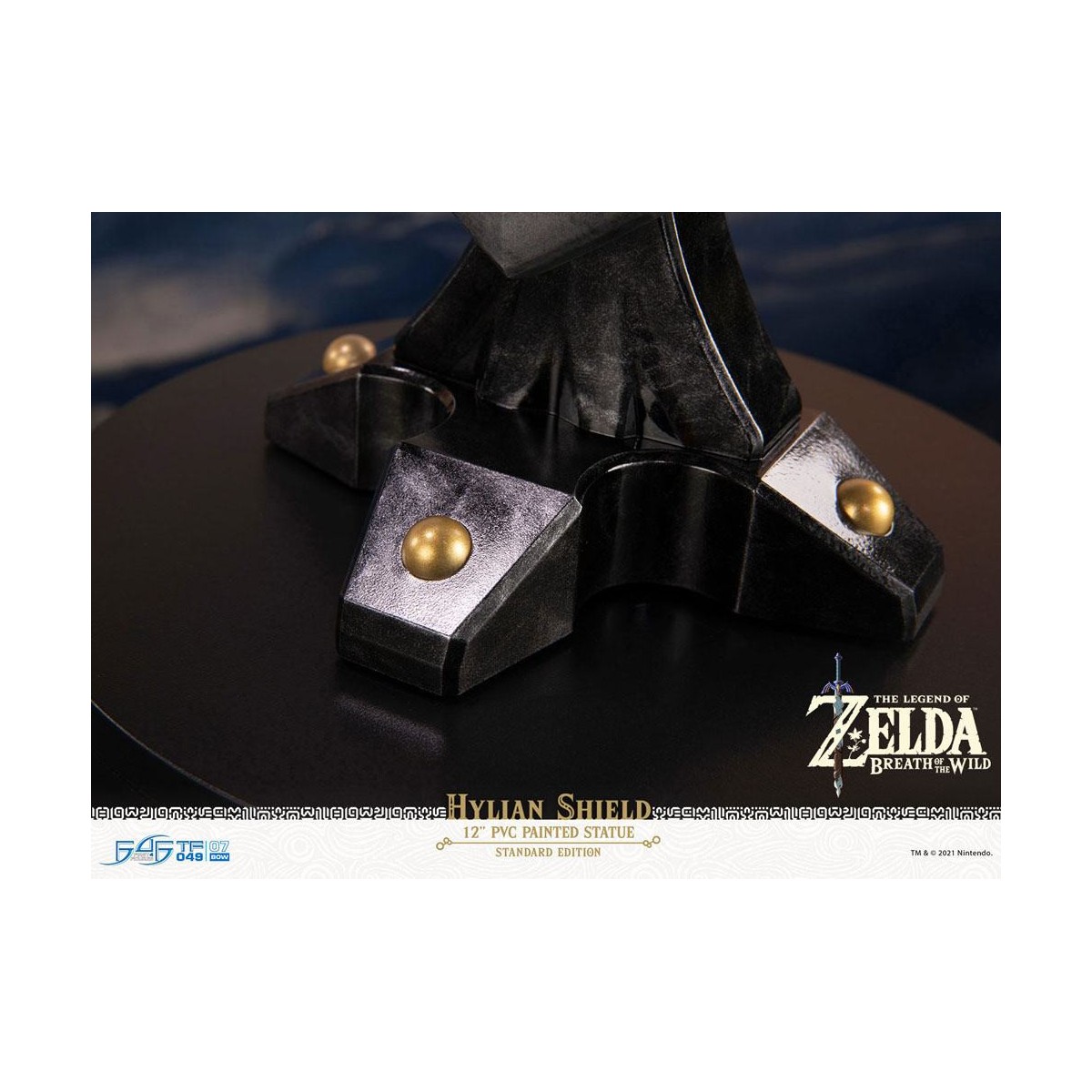 First 4 Figures - Zelda - Hylian Shield Standard Edition - Breath of the Wild Estatua de PVC