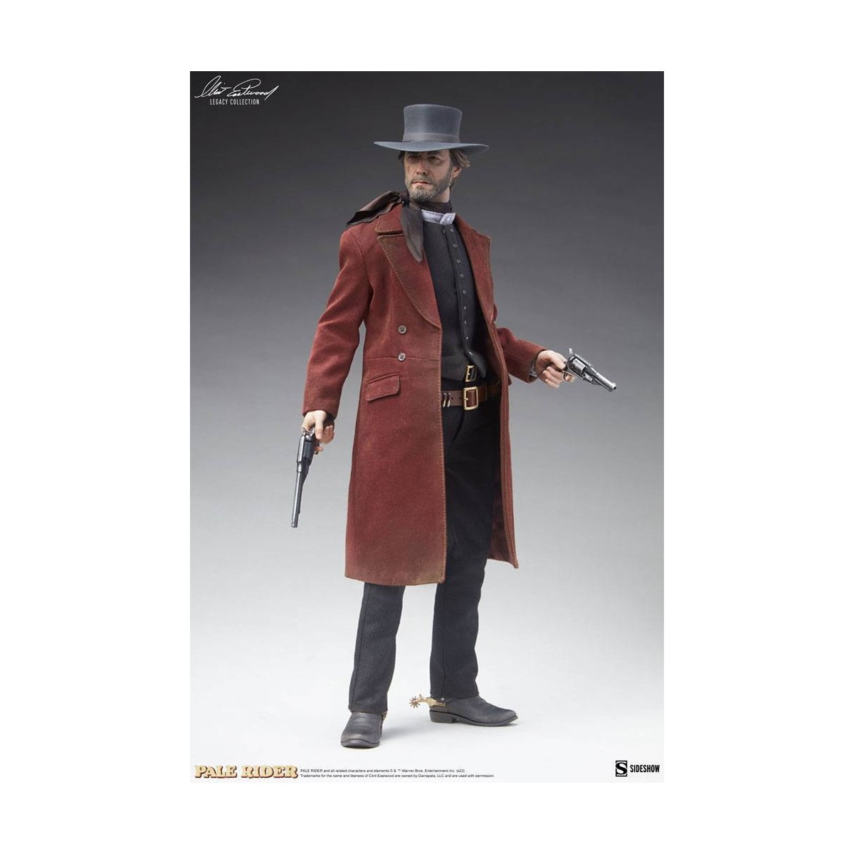 Sideshow - El Predicador - Pale Rider, el jinete solitario 1/6 figura - Clint Eastwood Legacy Collection