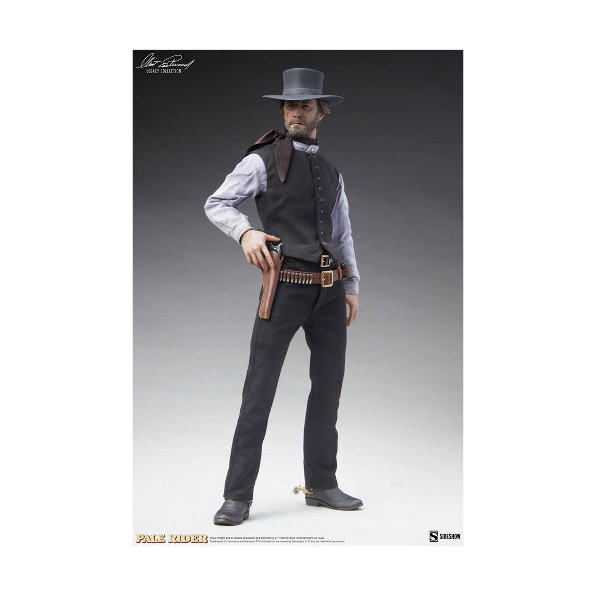Sideshow - El Predicador - Pale Rider, el jinete solitario 1/6 figura - Clint Eastwood Legacy Collection