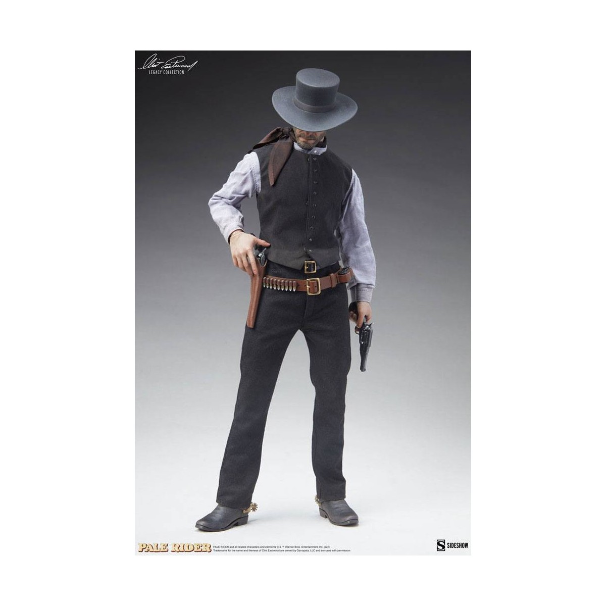 Sideshow - El Predicador - Pale Rider, el jinete solitario 1/6 figura - Clint Eastwood Legacy Collection