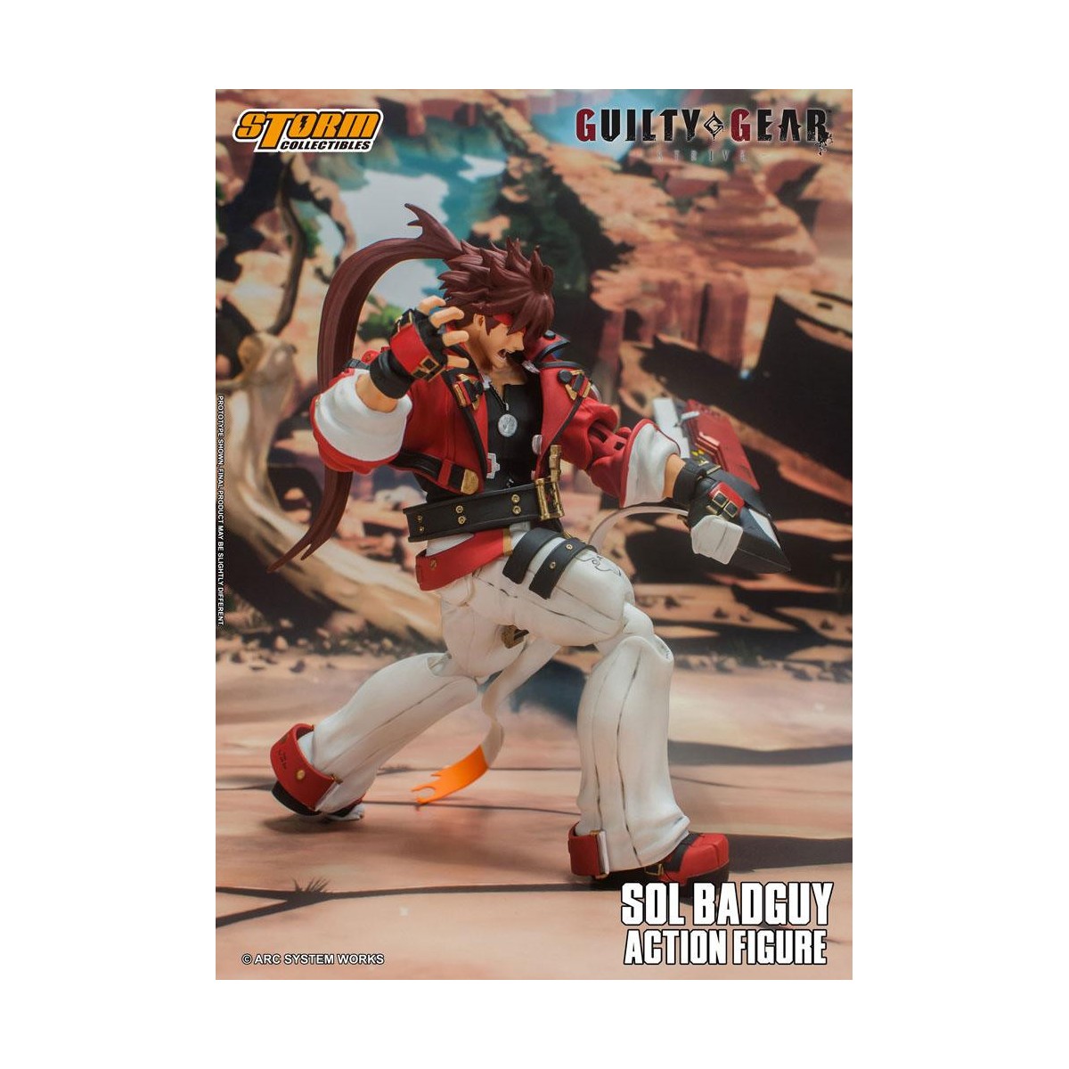 Storm Collectibles - Sol Badguy - Guilty Gear 1/12