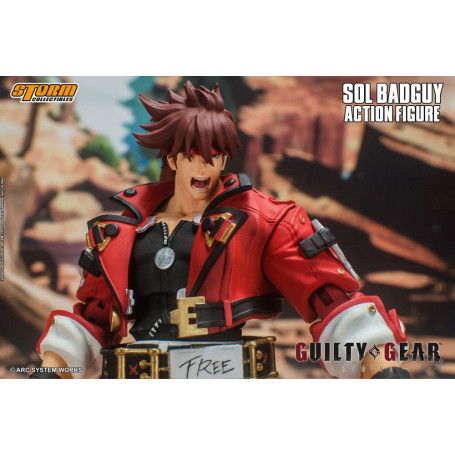 Storm Collectibles - Sol Badguy - Guilty Gear 1/12
