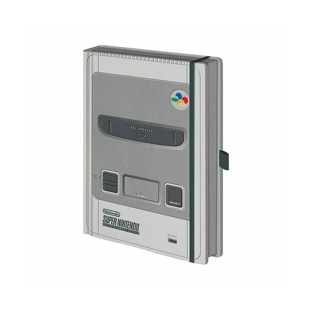 Nintendo A5 SNES Premium Notebook-Collectible journal-Console conçu