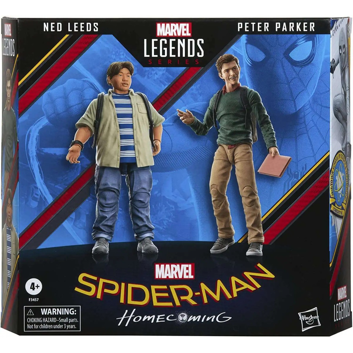 Marvel Legends - Spider-Man Homecoming - Peter Parker y Ned Leeds 2 Pack