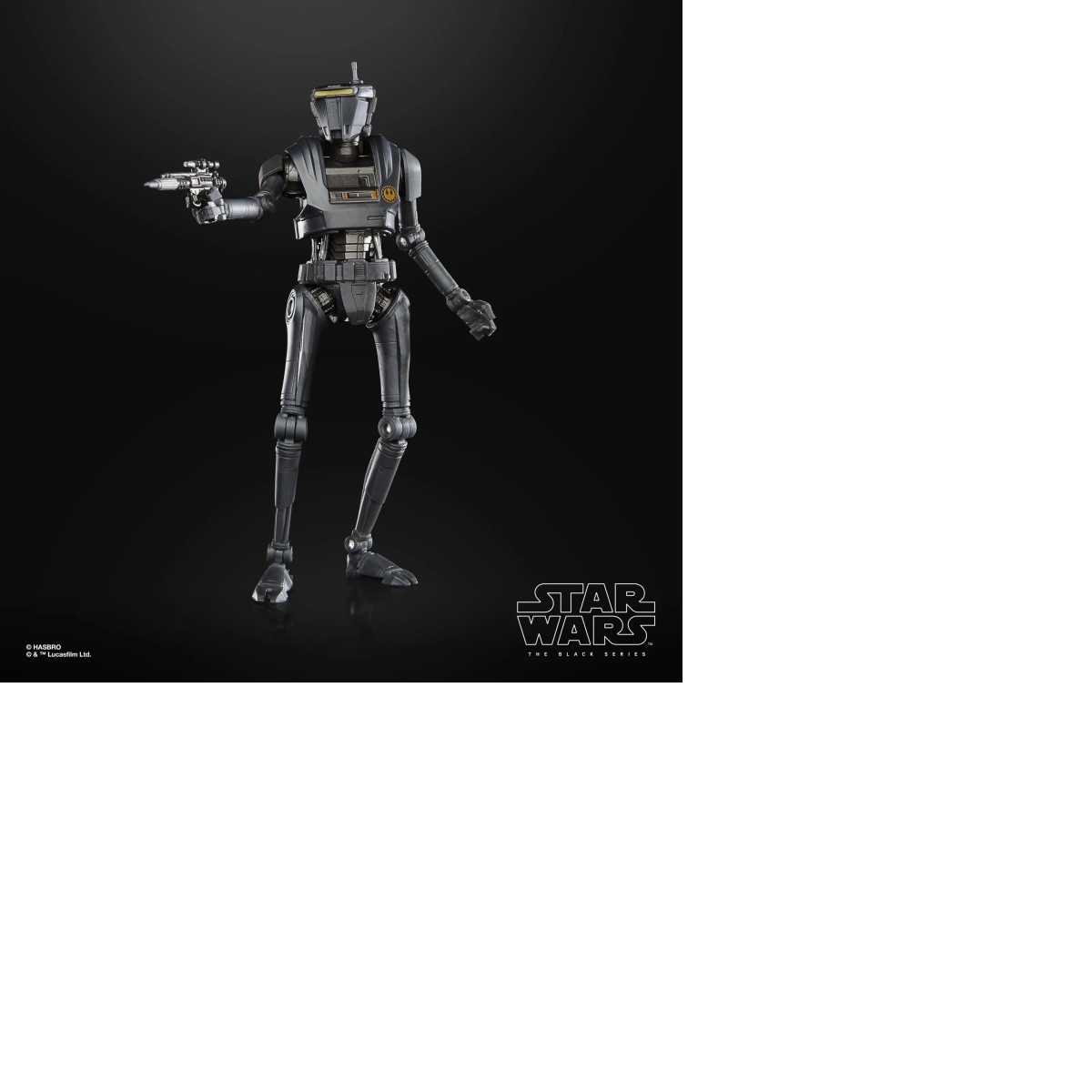 Star Wars La Serie Negra - Droide de Seguridad de la Nueva República - El Mandaloriano