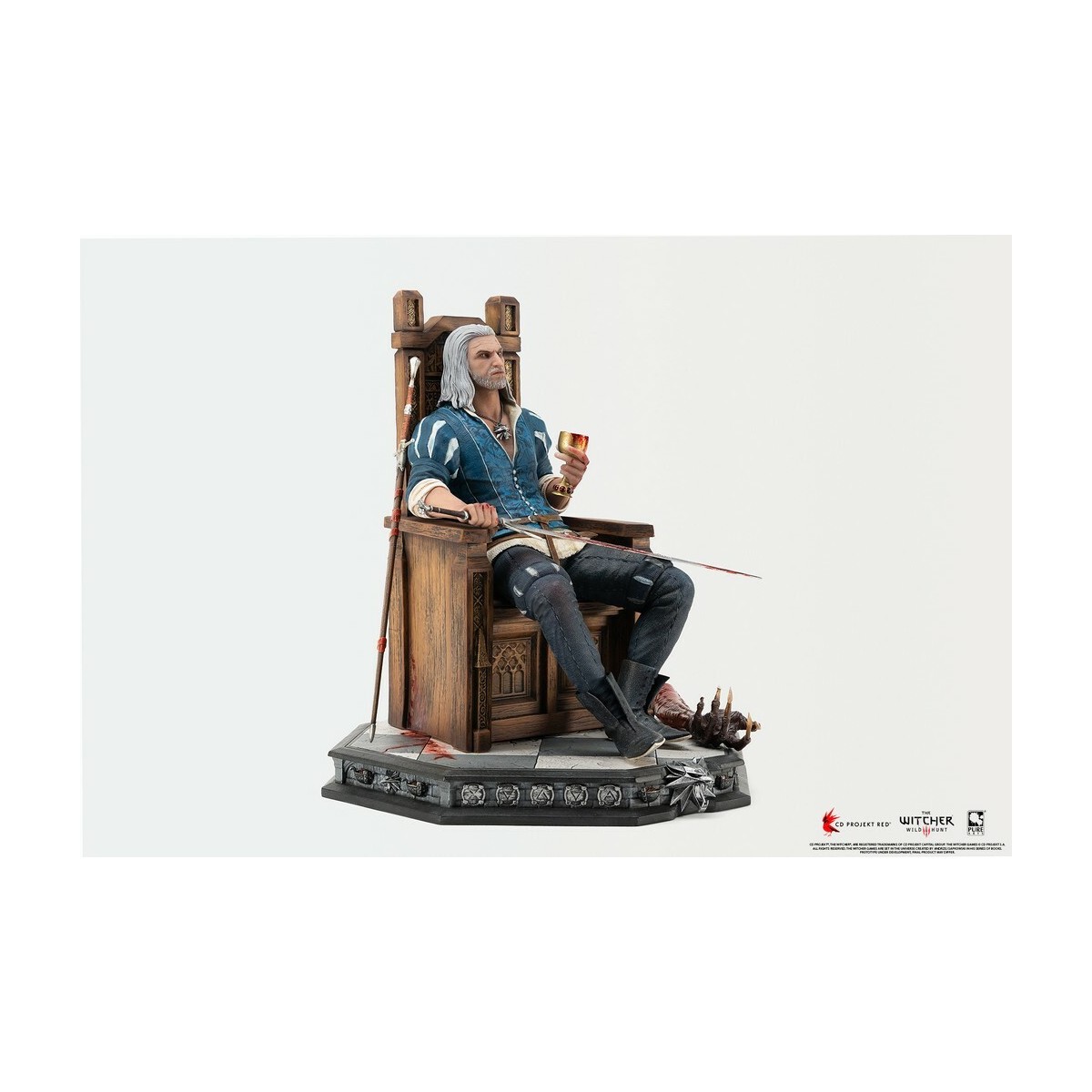 Pure Arts - The Witcher 3: Wild Hunt Estatua de Geralt a escala 1/6.