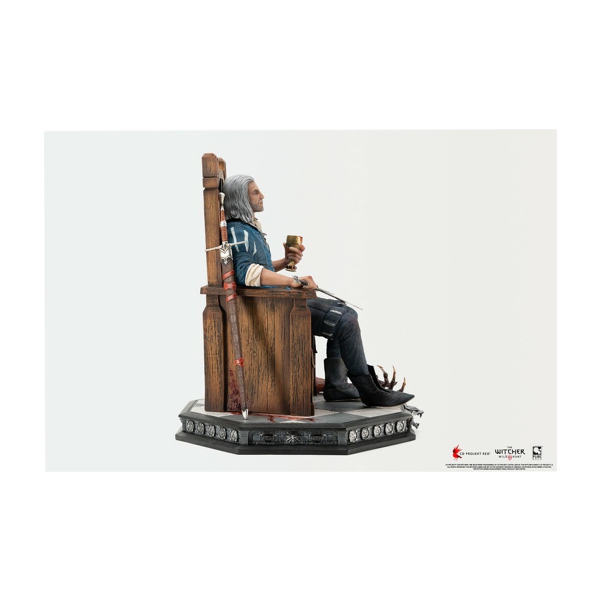 Pure Arts - The Witcher 3: Wild Hunt Estatua de Geralt a escala 1/6.