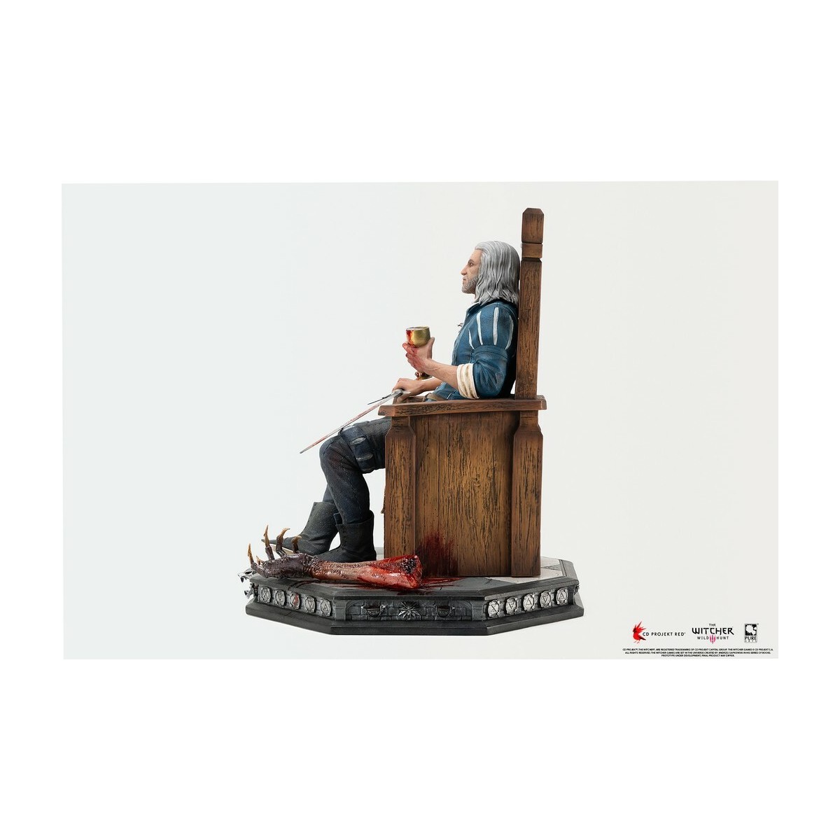 Pure Arts - The Witcher 3: Wild Hunt Estatua de Geralt a escala 1/6.