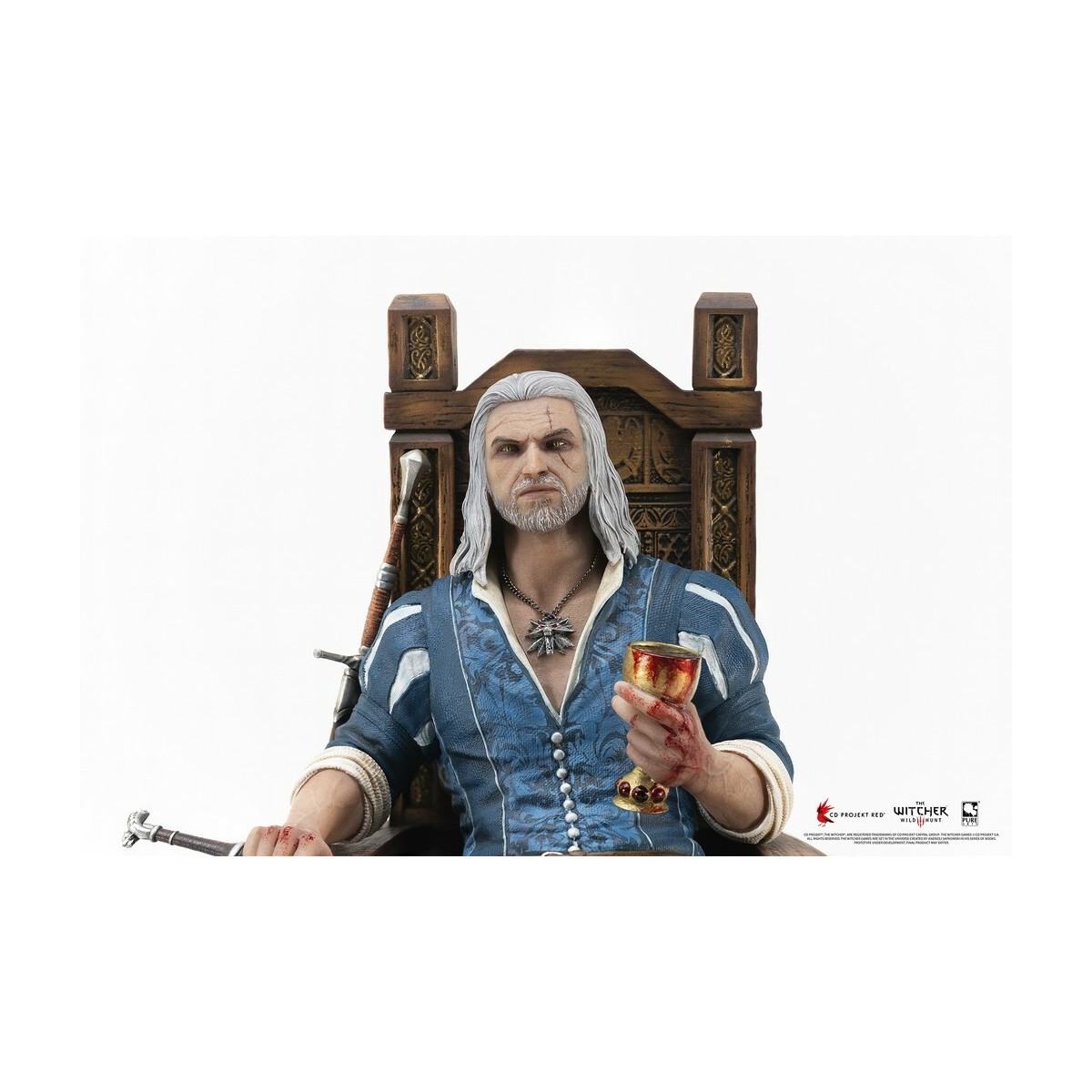 Pure Arts - The Witcher 3: Wild Hunt Estatua de Geralt a escala 1/6.