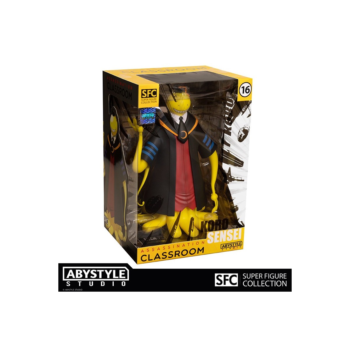 Abysse Corp - ASSASSINATION CLASSROOM - Figura de Koro Sensei - Colección de Superfiguras
