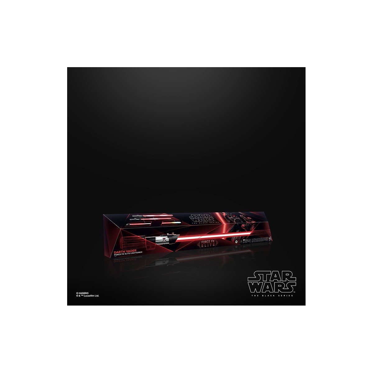 Hasbro - Sable láser Darth Vader Force Fx - Réplica de la serie negra Elite