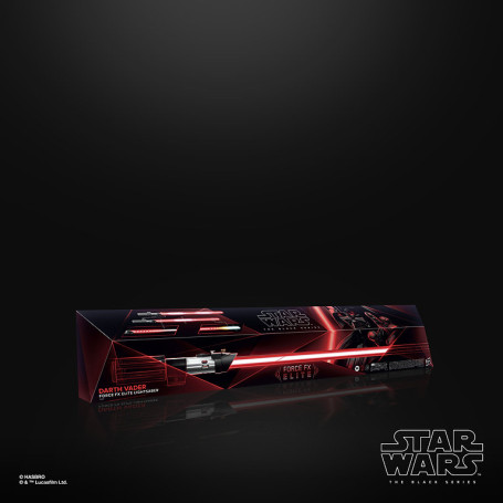 Hasbro - Sable láser Darth Vader Force Fx - Réplica de la serie negra Elite