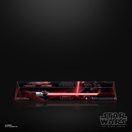 Hasbro - Sable láser Darth Vader Force Fx - Réplica de la serie negra Elite
