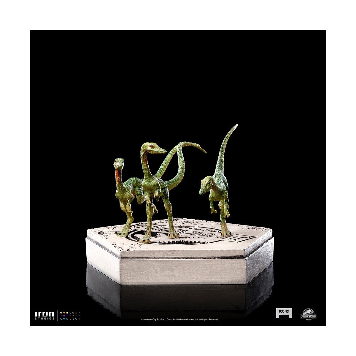 Iron Studios - Compsognathus - Iconos de Jurassic World