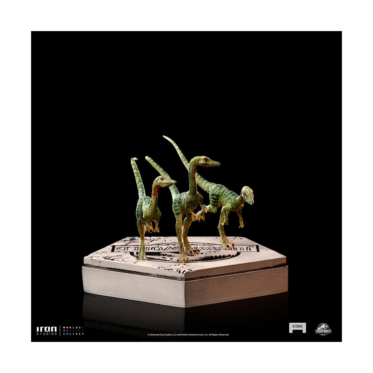 Iron Studios - Compsognathus - Iconos de Jurassic World