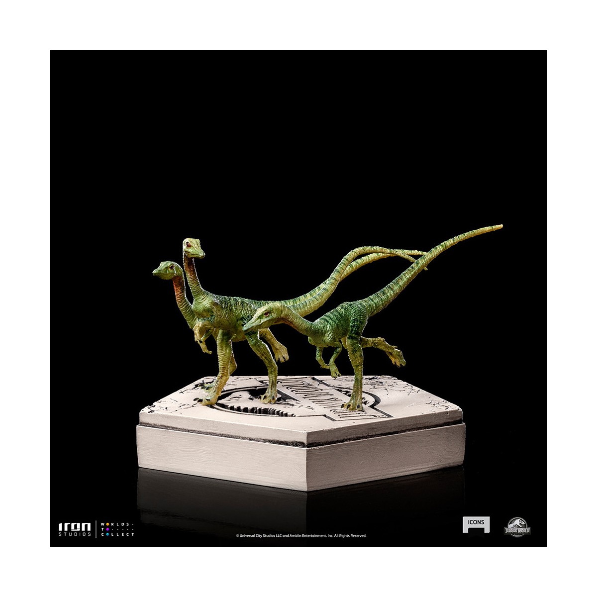 Iron Studios - Compsognathus - Iconos de Jurassic World