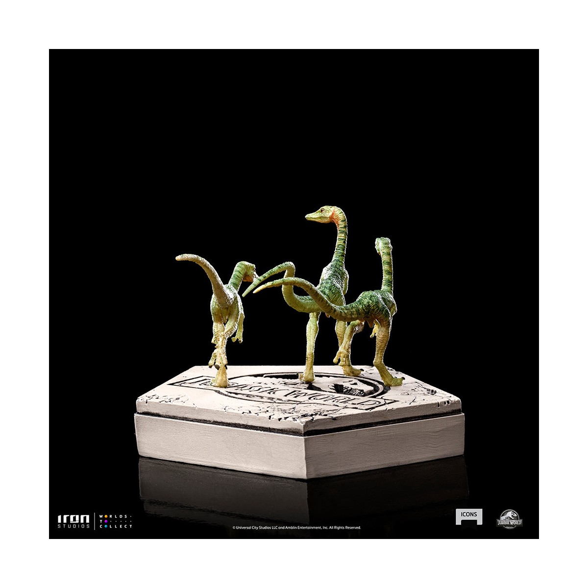 Iron Studios - Compsognathus - Iconos de Jurassic World