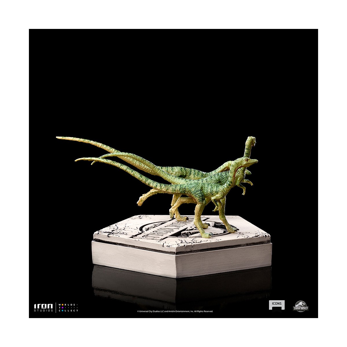 Iron Studios - Compsognathus - Iconos de Jurassic World
