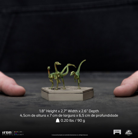 Iron Studios - Compsognathus - Iconos de Jurassic World