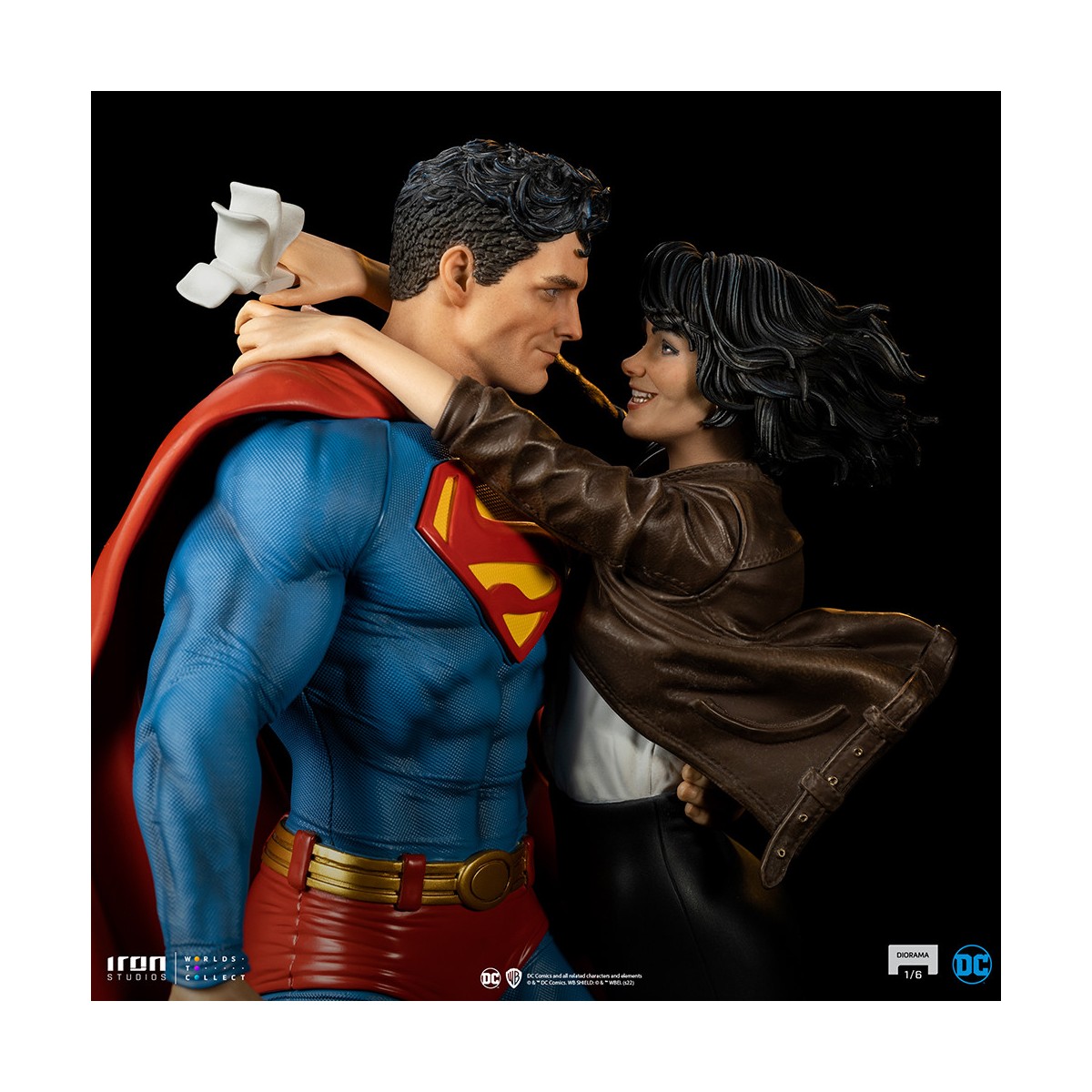 Iron Studios - Diorama de Superman y Loic Lane 1/6