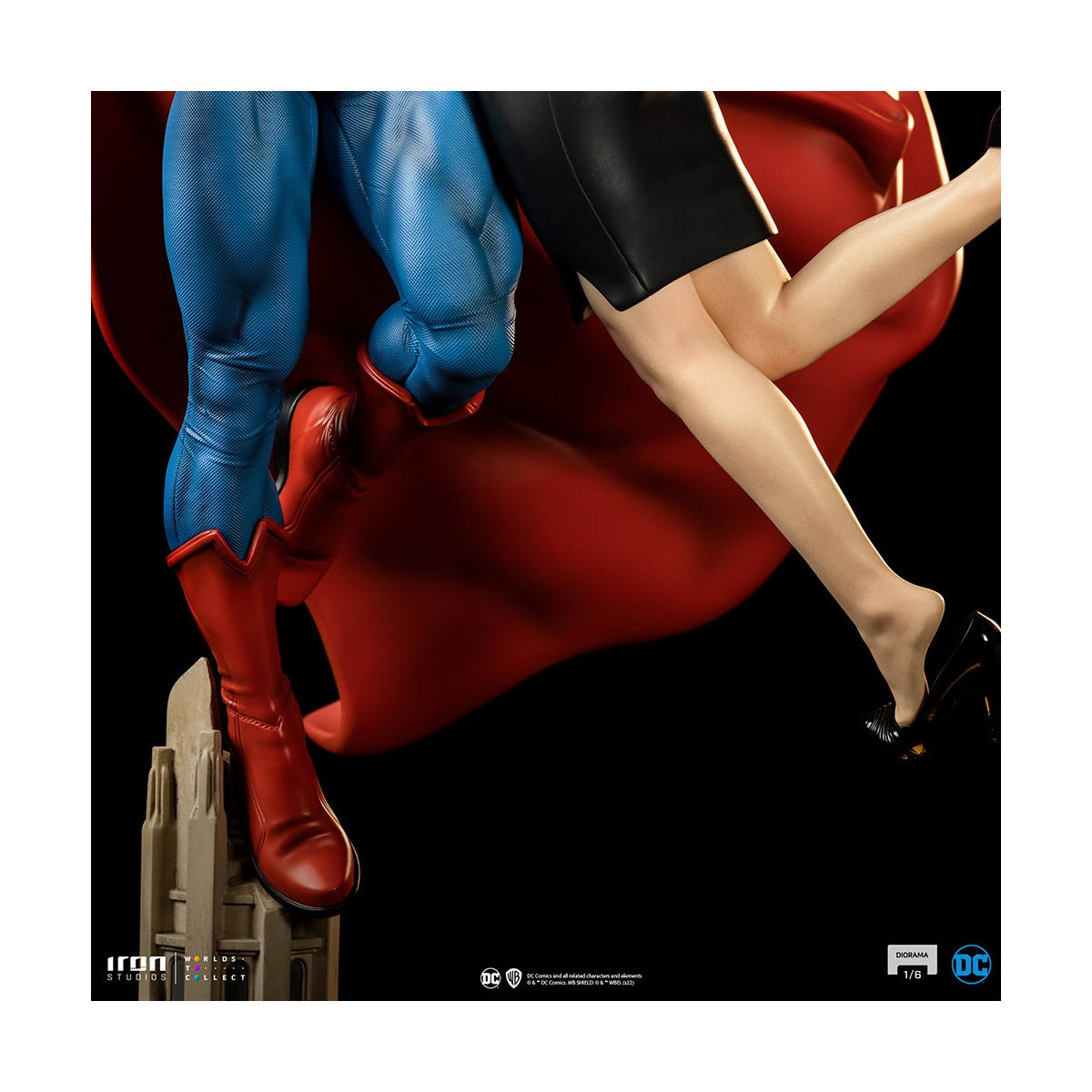 Iron Studios - Diorama de Superman y Loic Lane 1/6