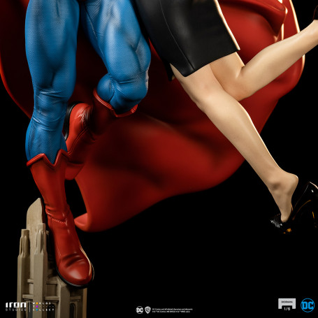 Iron Studios - Diorama de Superman y Loic Lane 1/6
