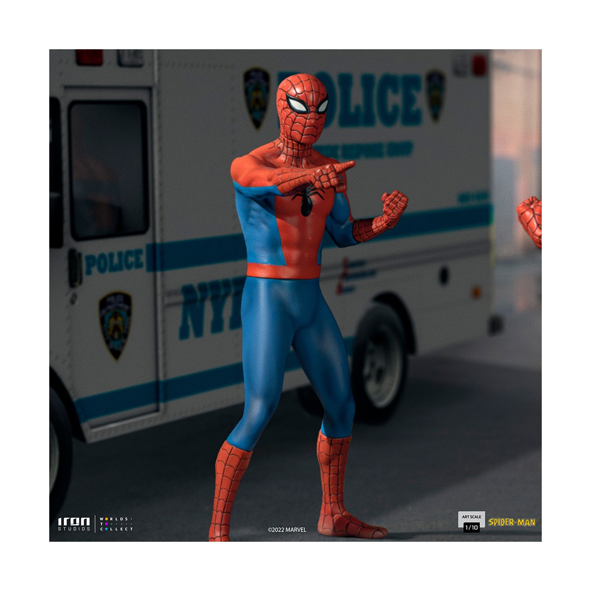 Iron Studios - Spider-Man 60s Animated Series BDS Scale 1/10