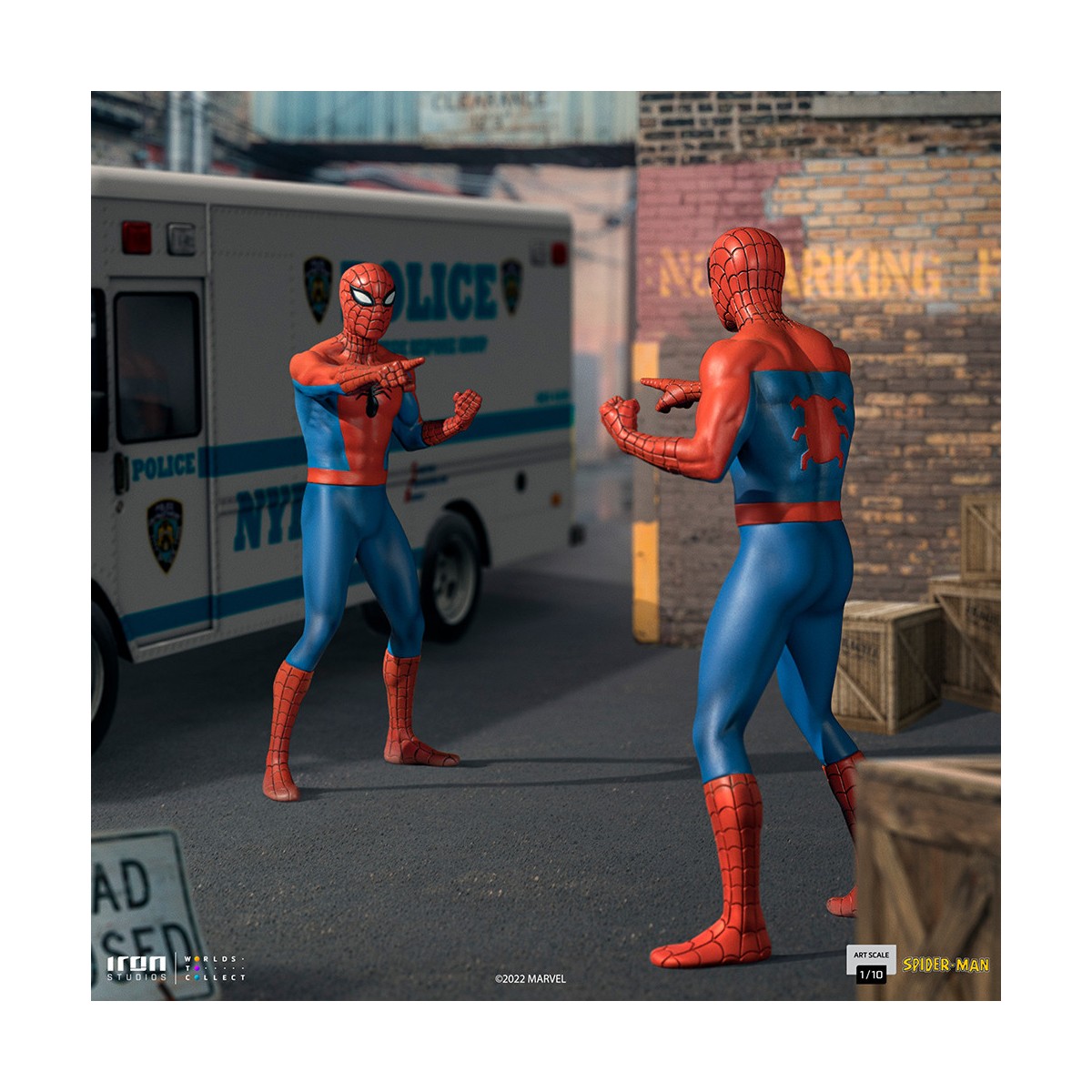 Iron Studios - Spider-Man 60s Animated Series BDS Scale 1/10