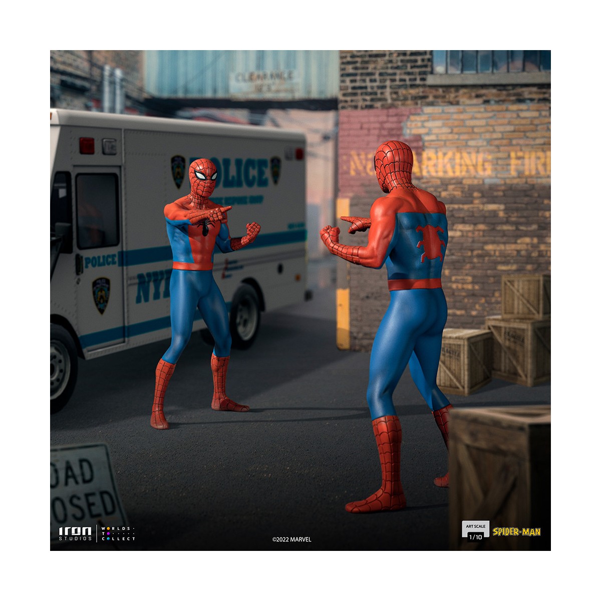 Iron Studios - Spider-Man 60s Animated Series BDS Scale 1/10