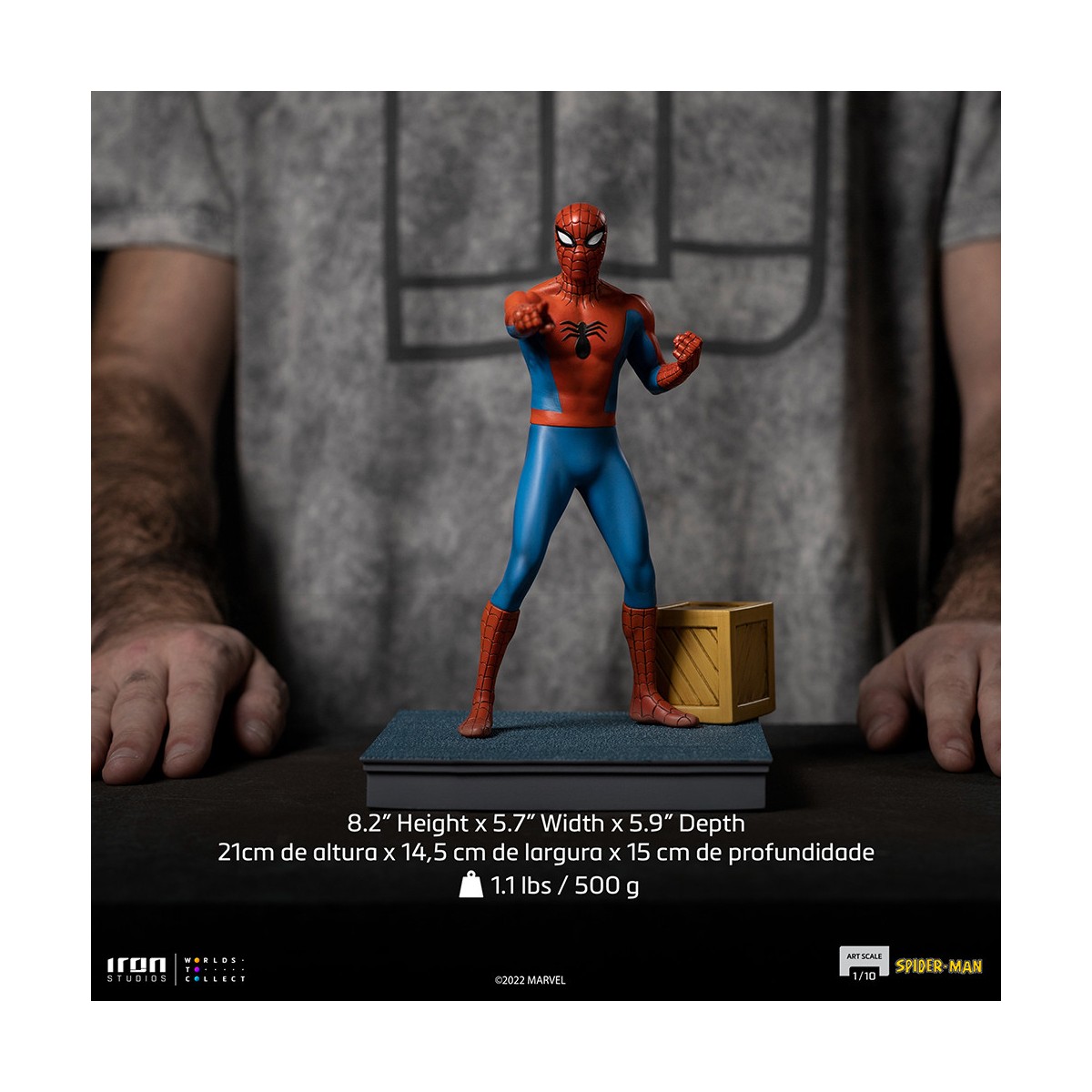 Iron Studios - Spider-Man 60s Animated Series BDS Scale 1/10