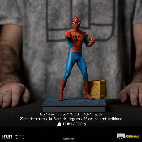 Iron Studios - Spider-Man 60s Animated Series BDS Scale 1/10